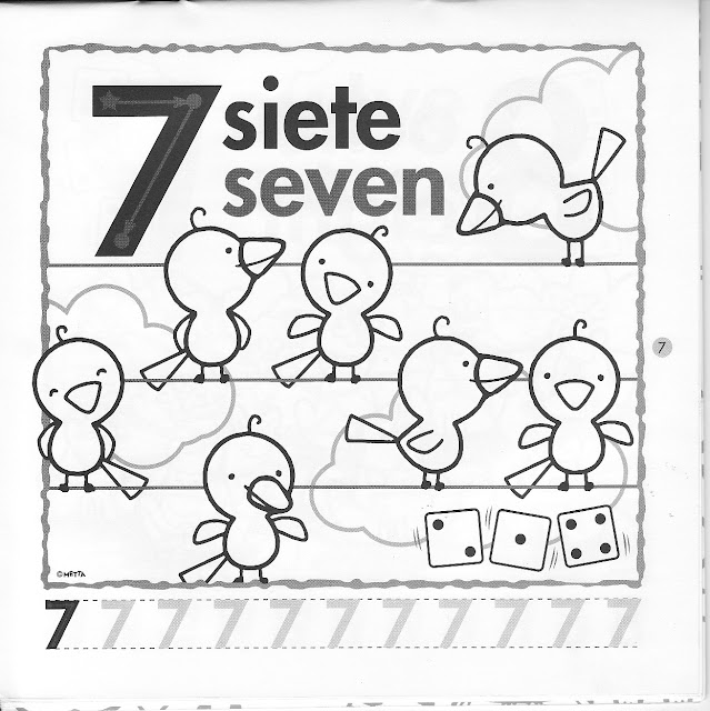 Numeros Para Colorear Del 1 Al 10 En Ingles